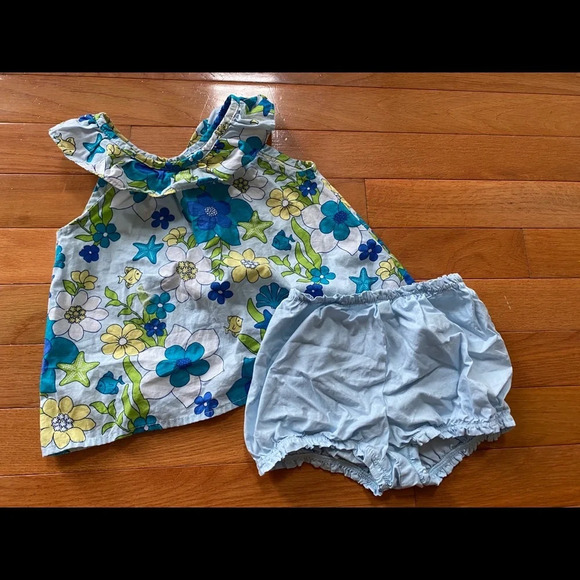 Girls 2 piece Gymboree summer outfit - Picture 1 of 3